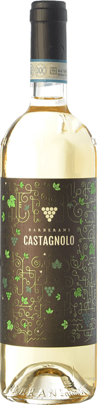 Envío gratis | Vino blanco Barberani Classico Superiore Castagnolo D.O.C. Orvieto Umbria Italia Chardonnay, Riesling, Procanico, Grechetto Ecológico 75 cl