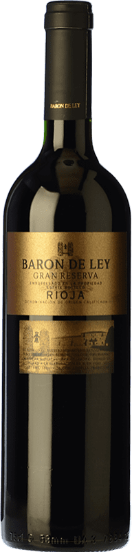 19,95 € Free Shipping | Red wine Barón de Ley Gran Reserva D.O.Ca. Rioja The Rioja Spain Tempranillo Bottle 75 cl