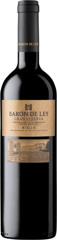 22,95 € | Красное вино Barón de Ley Гранд Резерв D.O.Ca. Rioja Ла-Риоха Испания Tempranillo 75 cl
