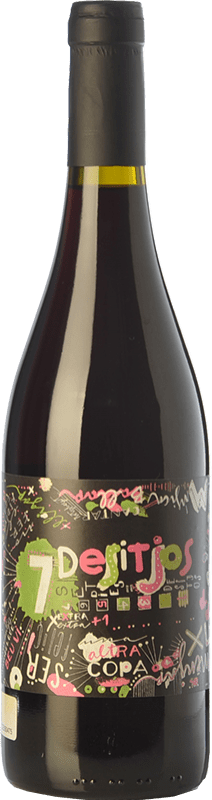 Envío gratis | Vino tinto Baronia 7 Desitjos Negre Joven D.O. Montsant Cataluña España Garnacha, Cariñena 75 cl