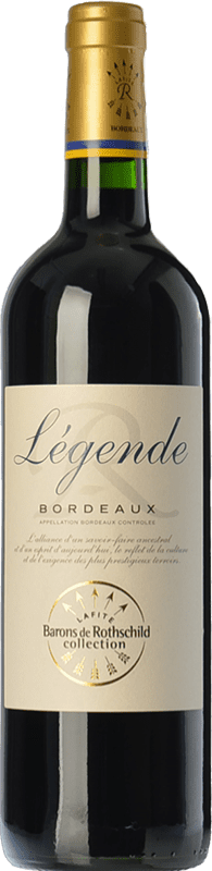 Envoi gratuit | Vin Rouge Barons de Rothschild Légende Collection Jeune A.O.C. Bordeaux Bordeaux France Merlot, Cabernet Sauvignon, Cabernet Franc 75 cl
