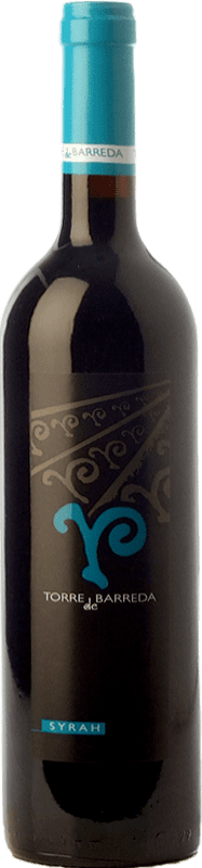 7,95 € Free Shipping | Red wine Barreda Torre de Barreda Joven I.G.P. Vino de la Tierra de Castilla Castilla la Mancha Spain Syrah Bottle 75 cl
