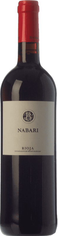 免费送货 | 红酒 Basagoiti Nabari 年轻的 D.O.Ca. Rioja 拉里奥哈 西班牙 Tempranillo, Grenache 75 cl