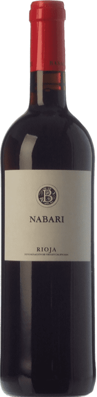 7,95 € Free Shipping | Red wine Basagoiti Nabari Young D.O.Ca. Rioja