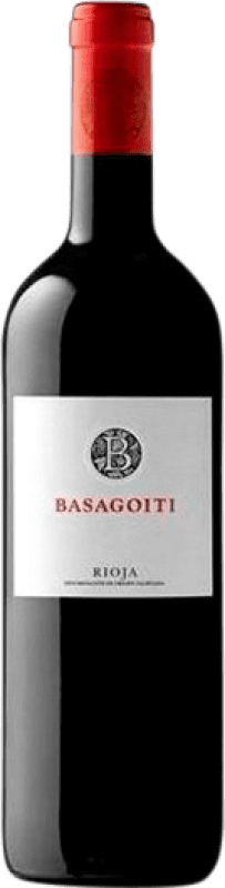 红酒 Basagoiti 岁 2014 D.O.Ca. Rioja 拉里奥哈 西班牙 Tempranillo, Grenache 瓶子 75 cl