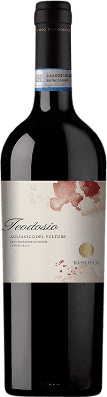 Бесплатная доставка | Красное вино Basilisco Teodosio D.O.C. Aglianico del Vulture Базиликата Италия Aglianico — Аглианико 75 cl