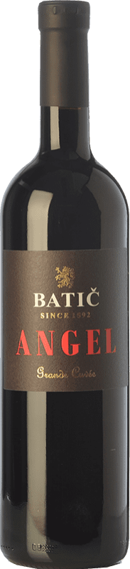 Free Shipping | Red wine Batič Angel Grand Cuvée Aged I.G. Valle de Vipava Valley of Vipava Slovenia Merlot, Cabernet Sauvignon, Cabernet Franc Organic 75 cl