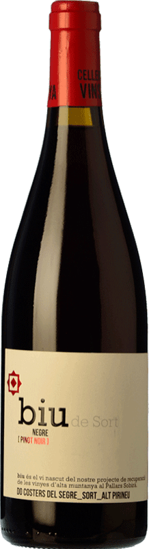 17,95 € | Red wine Batlliu de Sort Biu Joven D.O. Costers del Segre Catalonia Spain Pinot Black Bottle 75 cl