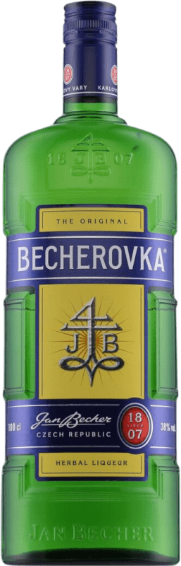 Envio grátis | Licor de ervas Becherovka República Checa 1 L