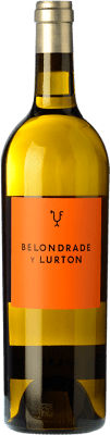 Kostenloser Versand | Weißwein Belondrade Lurton Crianza — Kurze Fassreifung D.O. Rueda Kastilien und León Spanien Verdejo 75 cl