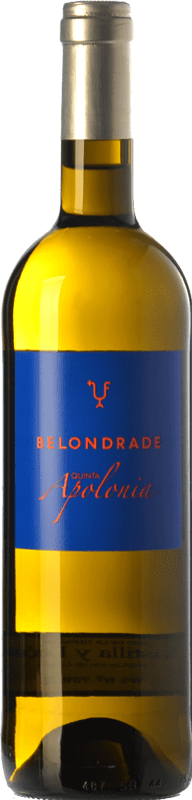 18,95 € | 白酒 Belondrade Quinta Apolonia 岁 I.G.P. Vino de la Tierra de Castilla y León 卡斯蒂利亚莱昂 西班牙 Verdejo 75 cl