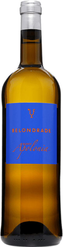 19,95 € | White wine Belondrade Quinta Apolonia Crianza I.G.P. Vino de la Tierra de Castilla y León Castilla y León Spain Verdejo Bottle 75 cl