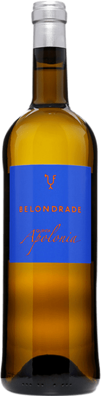 Бесплатная доставка | Белое вино Belondrade Quinta Apolonia старения I.G.P. Vino de la Tierra de Castilla y León Кастилия-Леон Испания Verdejo 75 cl