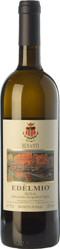 24,95 € Kostenloser Versand | Weißwein Benanti Edèlmio Crianza — Kurze Fassreifung I.G.T. Terre Siciliane