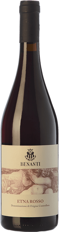17,95 € | Red wine Benanti Rosso D.O.C. Etna Sicily Italy Nerello Mascalese, Nerello Cappuccio Bottle 75 cl