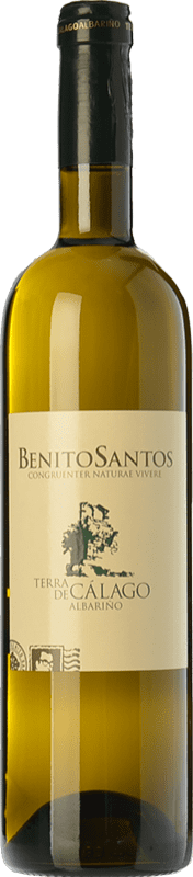 Envio grátis | Vinho Branco Benito Santos Terra de Cálago D.O. Rías Baixas Galiza Espanha Albariño — Albarinho 75 cl