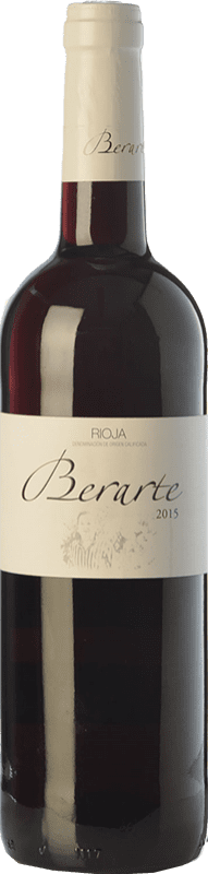 Free Shipping | Red wine Berarte Young D.O.Ca. Rioja The Rioja Spain Tempranillo Organic 75 cl