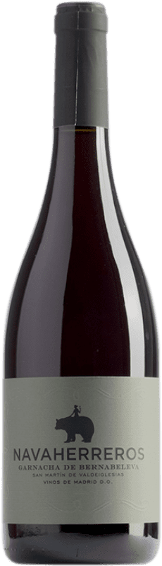 免费送货 | 红酒 Bernabeleva Navaherreros 年轻的 D.O. Vinos de Madrid 马德里社区 西班牙 Grenache 75 cl