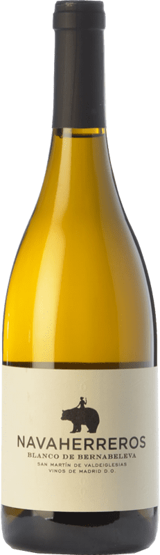 19,95 € 免费送货 | 白酒 Bernabeleva Navaherreros Blanco 岁 D.O. Vinos de Madrid