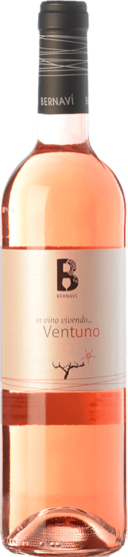 Бесплатная доставка | Розовое вино Bernaví 21 Ventuno D.O. Terra Alta Каталония Испания Grenache 75 cl