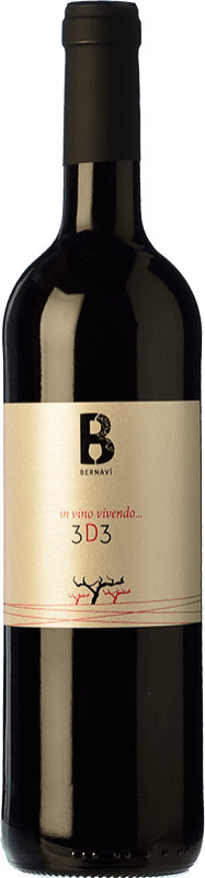 Free Shipping | Red Wine Bernaví 3d3 Young D.O. Terra Alta Catalonia Spain Merlot, Syrah — Shiraz, Garnacha — Grenache 75 cl
