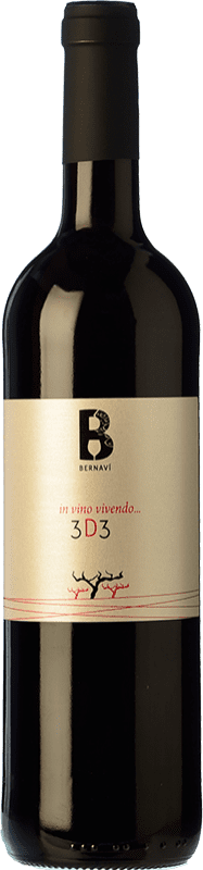 12,95 € | Vin rouge Bernaví 3d3 Jeune D.O. Terra Alta Catalogne Espagne Merlot, Syrah, Grenache 75 cl