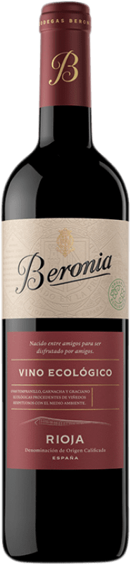 18,95 € 免费送货 | 红酒 Beronia Ecológico 年轻的 D.O.Ca. Rioja