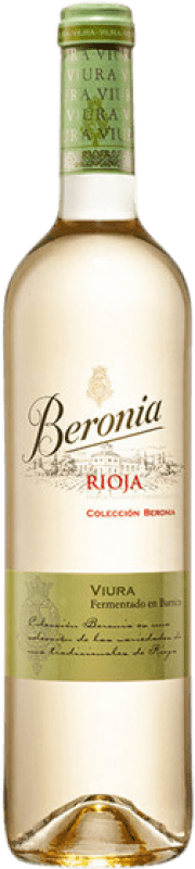 10,95 € | Vin blanc Beronia Fermentado en Barrica Crianza D.O.Ca. Rioja La Rioja Espagne Viura 75 cl