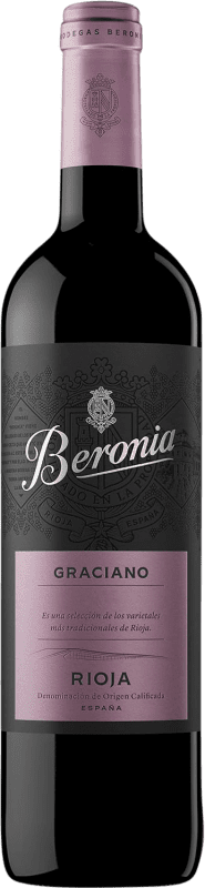 16,95 € | 红酒 Beronia 年轻的 D.O.Ca. Rioja 拉里奥哈 西班牙 Graciano 75 cl