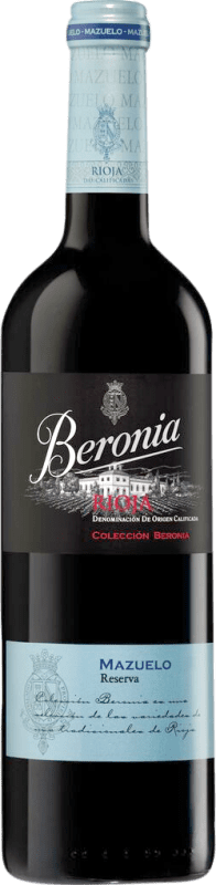 19,95 € | 红酒 Beronia 预订 D.O.Ca. Rioja 拉里奥哈 西班牙 Mazuelo 75 cl
