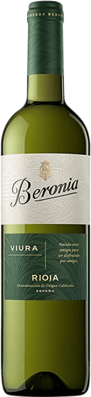 11,95 € Бесплатная доставка | Белое вино Beronia D.O.Ca. Rioja