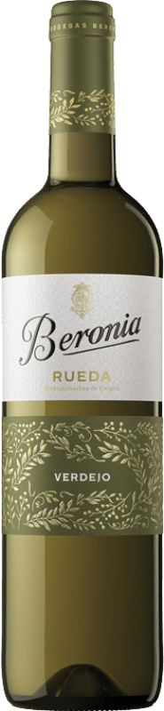 7,95 € Free Shipping | White wine Beronia D.O. Rueda Castilla y León Spain Verdejo Bottle 75 cl