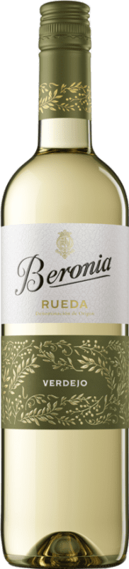 6,95 € | 白酒 Beronia D.O. Rueda 卡斯蒂利亚莱昂 西班牙 Verdejo 75 cl
