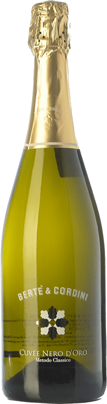 25,95 € | Blanc mousseux Bertè & Cordini Nero d'Oro D.O.C.G. Oltrepò Pavese Metodo Classico Lombardia Italie Pinot Noir 75 cl