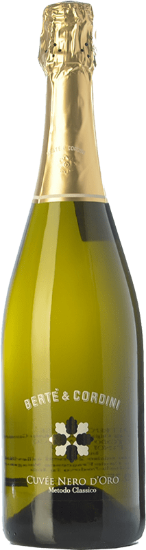 25,95 € | Weißer Sekt Bertè & Cordini Nero d'Oro D.O.C.G. Oltrepò Pavese Metodo Classico Lombardei Italien Spätburgunder 75 cl