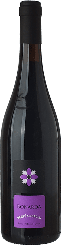 9,95 € Envio grátis | Vinho tinto Bertè & Cordini Bonarda Vivace D.O.C. Oltrepò Pavese
