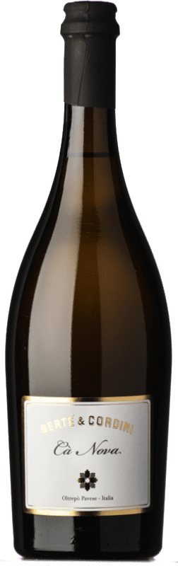 10,95 € | White wine Bertè & Cordini Cà Nova D.O.C. Oltrepò Pavese Lombardia Italy Pinot Black Bottle 75 cl