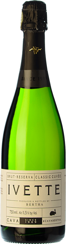 13,95 € | White Sparkling Wine Bertha 1989 Brut Reserve D.O. Cava Catalonia Spain Macabeo, Xarel·lo, Parellada 75 cl