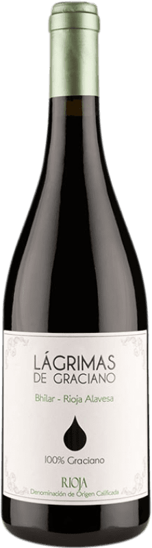 12,95 € | Vino tinto Bhilar Lágrimas Joven D.O.Ca. Rioja La Rioja España Graciano 75 cl