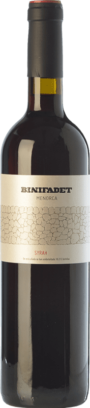 15,95 € Envío gratis | Vino tinto Binifadet Joven I.G.P. Vi de la Terra de Illa de Menorca