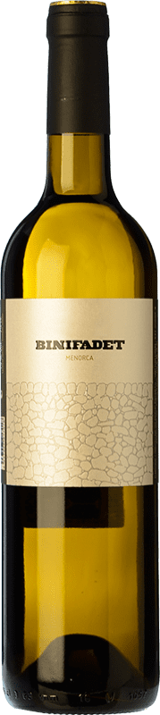 19,95 € | Vin blanc Binifadet I.G.P. Vi de la Terra de Illa de Menorca Îles Baléares Espagne Chardonnay 75 cl