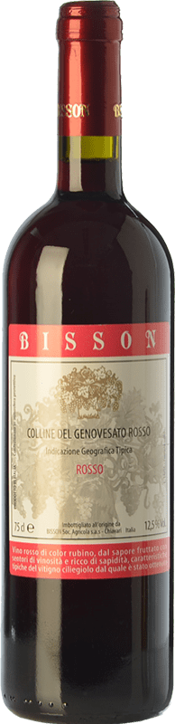 13,95 € | Red wine Bisson Rubino I.G.T. Colline del Genovesato Liguria Italy Ciliegiolo Bottle 75 cl