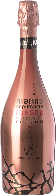 4,95 € | 玫瑰气泡酒 Bocopa Marina Espumante D.O. Alicante 巴伦西亚社区 西班牙 Monastrell 75 cl