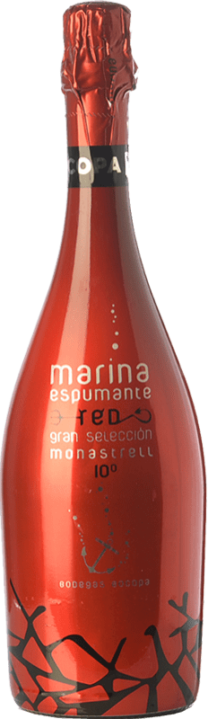 送料無料 | 赤いスパークリングワイン Bocopa Marina Espumante D.O. Alicante バレンシアのコミュニティ スペイン Monastrell 75 cl