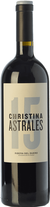 77,95 € 免费送货 | 红酒 Astrales Christina 岁 D.O. Ribera del Duero