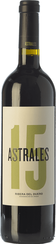 28,95 € Free Shipping | Red wine Astrales Crianza D.O. Ribera del Duero Castilla y León Spain Tempranillo Bottle 75 cl