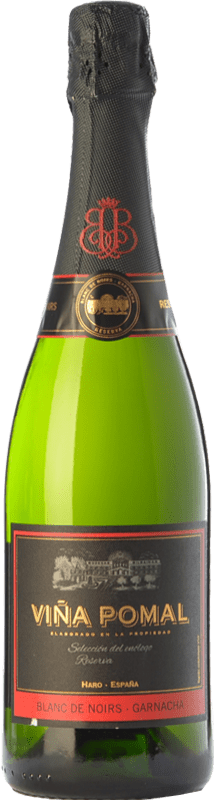 29,95 € Бесплатная доставка | Белое игристое Bodegas Bilbaínas Viña Pomal брют Резерв D.O. Cava