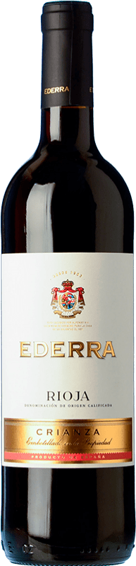 8,95 € 送料無料 | 赤ワイン Bodegas Bilbaínas Ederra 高齢者 D.O.Ca. Rioja