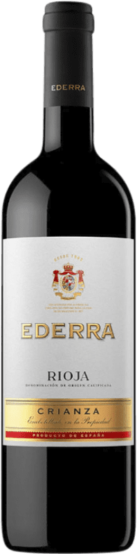 8,95 € Free Shipping | Red Wine Bodegas Bilbaínas Ederra Crianza — Aged D.O.Ca. Rioja