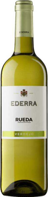 6,95 € | Белое вино Bodegas Bilbaínas Ederra Verdejo молодое D.O. Rueda Кастилия-Леон Испания Viura — Виура, Verdejo — Вердехо 75 cl